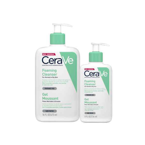 CeraVe Foaming Cleanser for Normal to Oily Skin